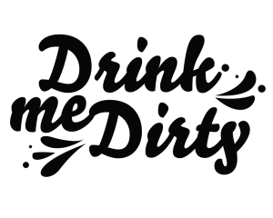 drinkmedirty - black logo