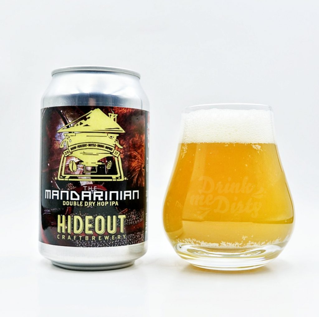 HideOut Craft Brewery Mandarinian Double Dry Hop IPA